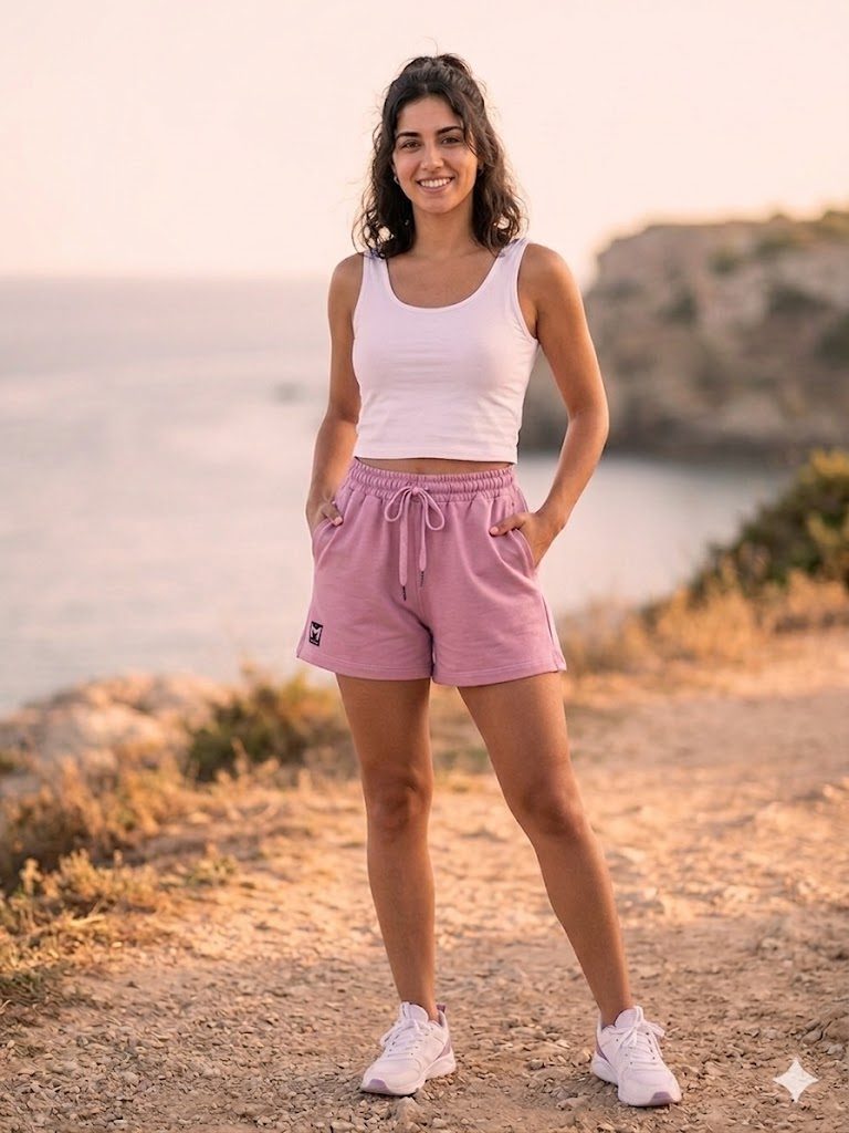 SHORT ROSA BERMUDA MUJER