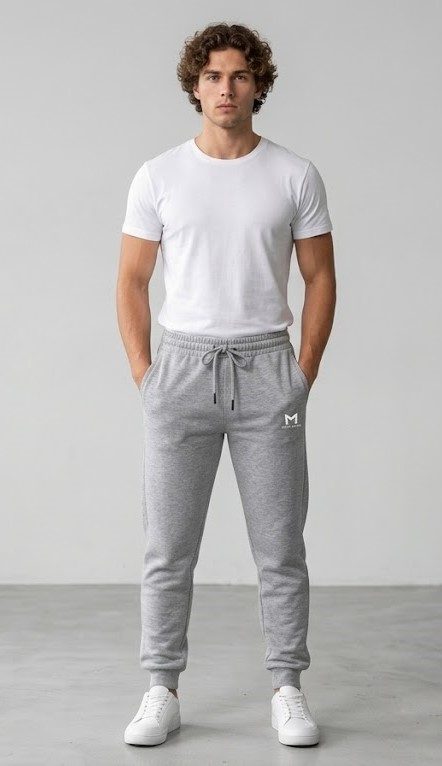 JOGGER MELANGE FRANELA UNISEX