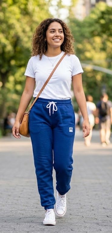 JOGGER AZUL FRANELA UNISEX