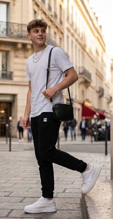JOGGER NEGRO FRANELA UNISEX