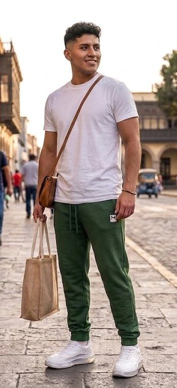 JOGGER PETROLEO FRANELA UNISEX